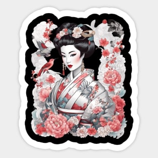 Japanese Geiko Sticker